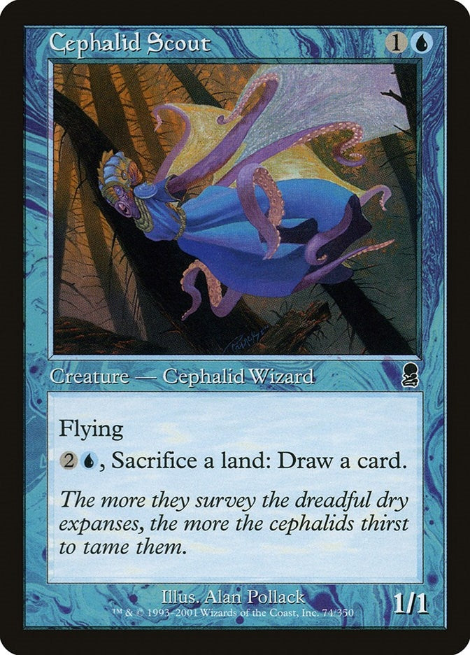 Image for Cephalid Scout (74) [Odyssey] - Magic: The Gathering