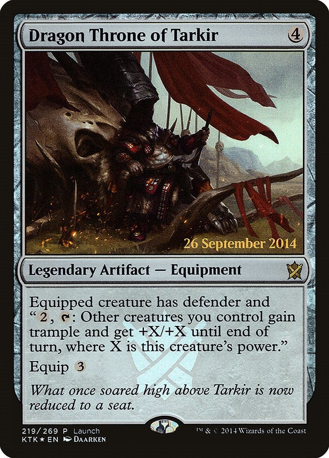 Image for Dragon Throne of Tarkir (219) [Launch Party & Release Event Promos] - Magic: The Gathering