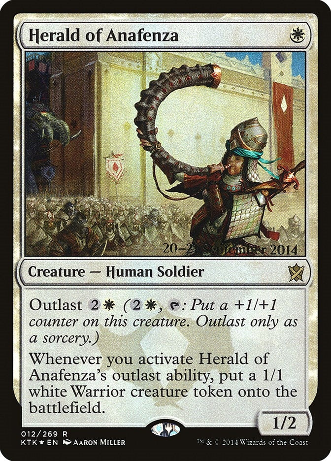 Image for Herald of Anafenza (12) [Prerelease Cards] - Magic: The Gathering