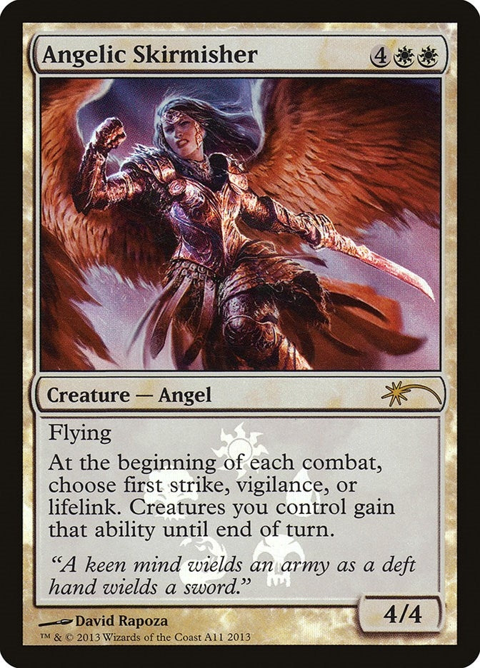 Image for Angelic Skirmisher (A11) [Media Promos] - Magic: The Gathering