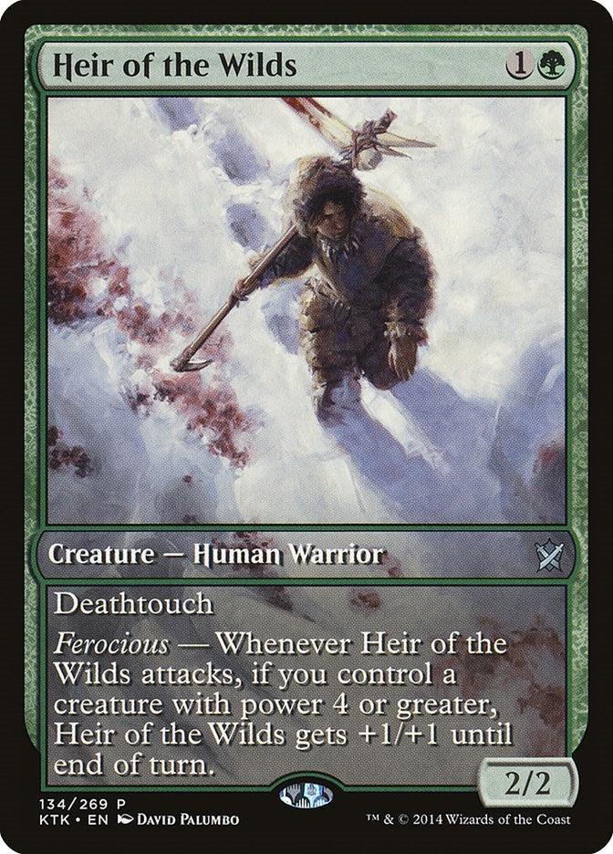 Image for Heir of the Wilds (134) [Game Day & Store Championship Promos] - Magic: The Gathering