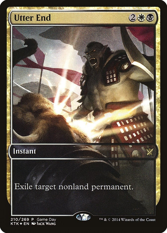 Image for Utter End (210) [Game Day & Store Championship Promos] - Magic: The Gathering