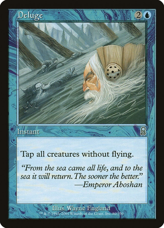 Image for Deluge (80) [Odyssey] - Magic: The Gathering