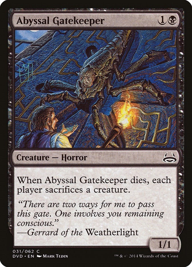 Image for Abyssal Gatekeeper (31) [Anthology] - Magic: The Gathering