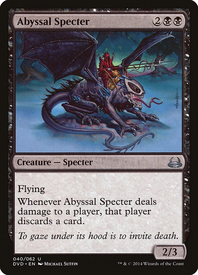 Image for Abyssal Specter (40) [Anthology] - Magic: The Gathering