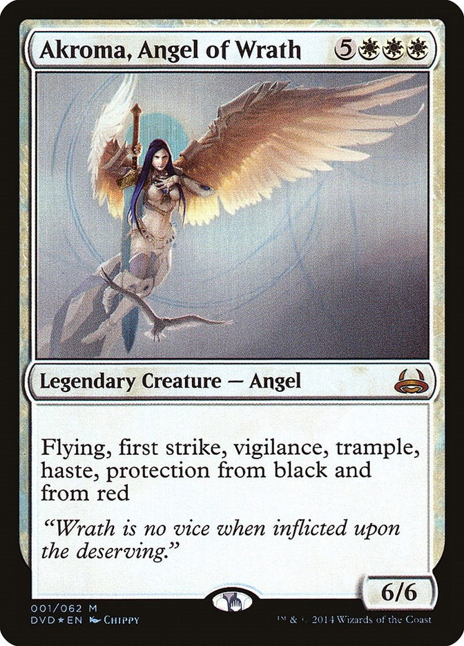 Image for Akroma, Angel of Wrath (1) [Anthology] - Magic: The Gathering