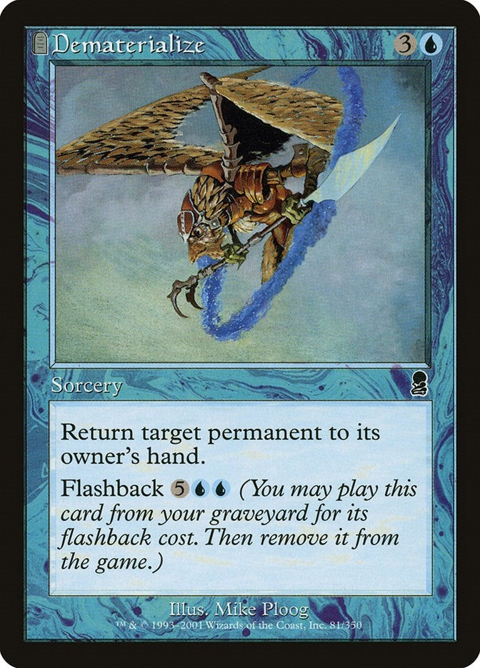 Image for Dematerialize (81) [Odyssey] - Magic: The Gathering