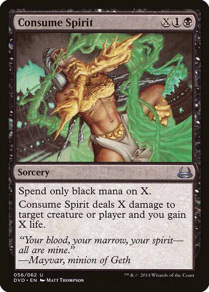 Image for Consume Spirit (56) [Anthology] - Magic: The Gathering
