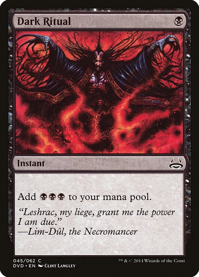 Image for Dark Ritual (45) [Anthology] - Magic: The Gathering