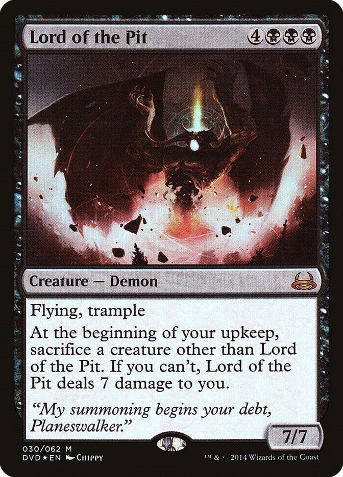 Image for Lord of the Pit (30) [Anthology] - Magic: The Gathering