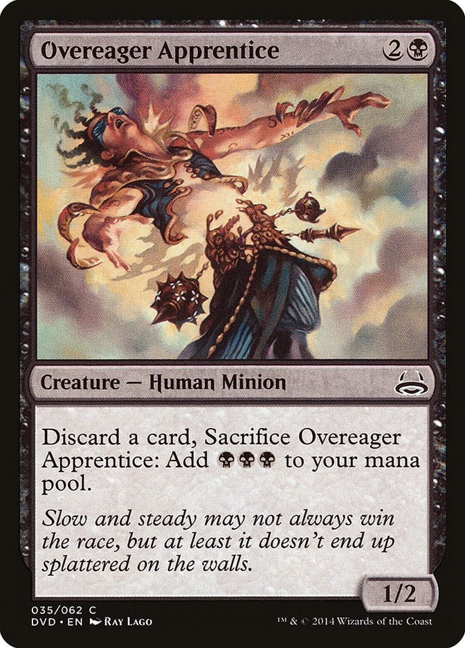 Image for Overeager Apprentice (35) [Anthology] - Magic: The Gathering