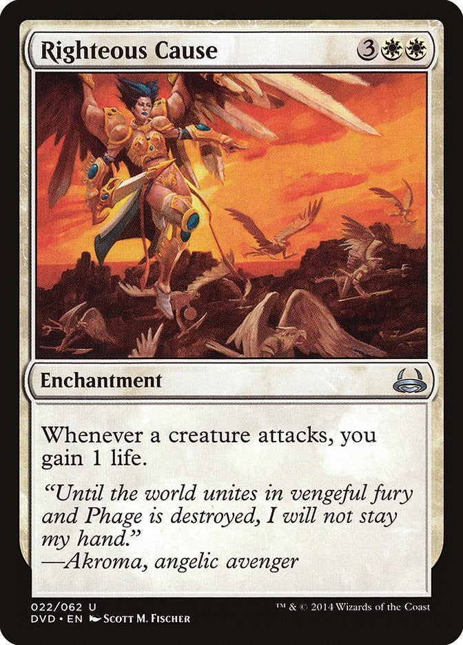 Image for Righteous Cause (22) [Anthology] - Magic: The Gathering