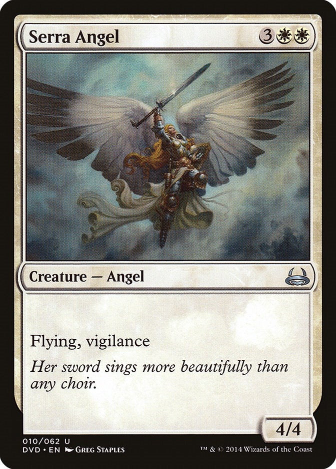 Image for Serra Angel (10) [Anthology] - Magic: The Gathering
