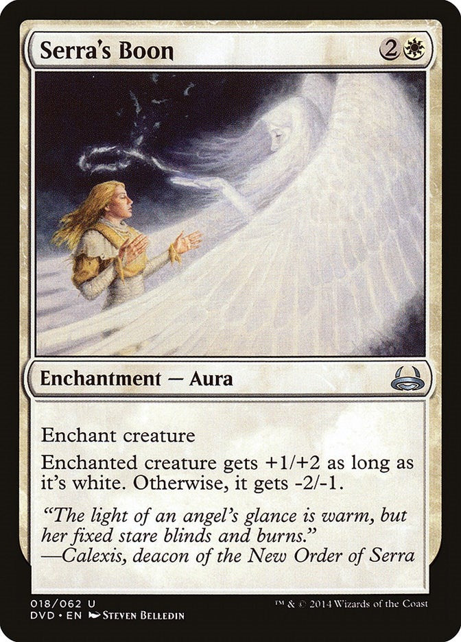 Image for Serra's Boon (18) [Anthology] - Magic: The Gathering