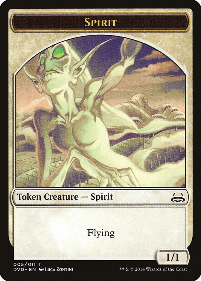 Image for Spirit Token (5) [Anthology] - Magic: The Gathering