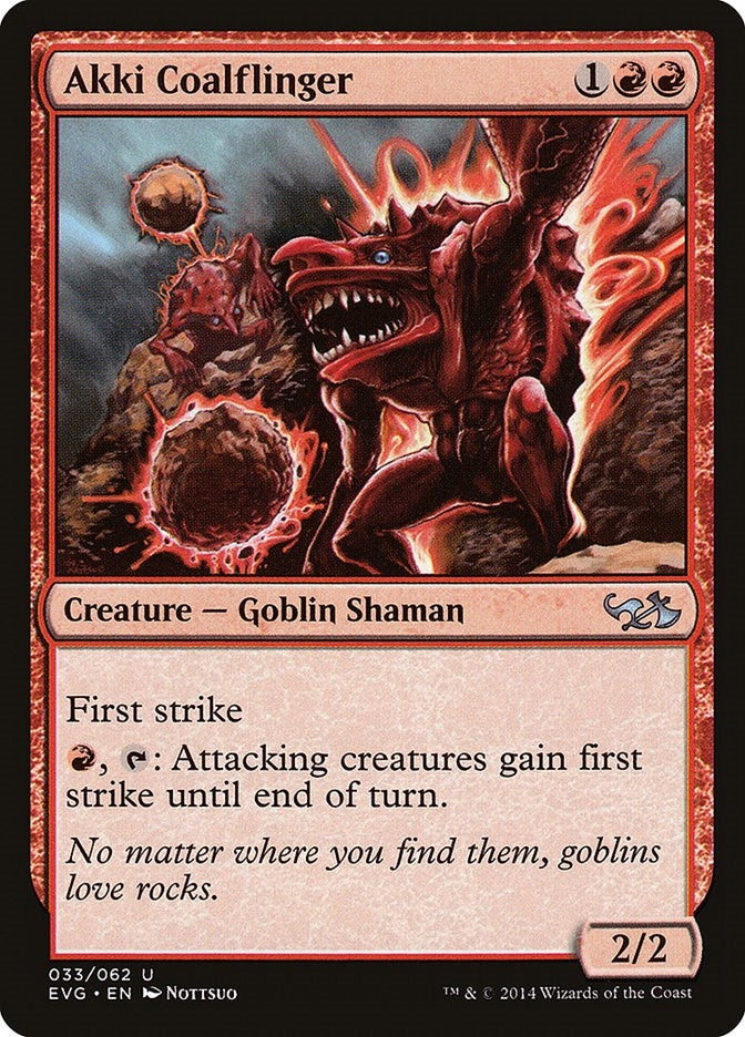 Image for Akki Coalflinger (33) [Anthology] - Magic: The Gathering