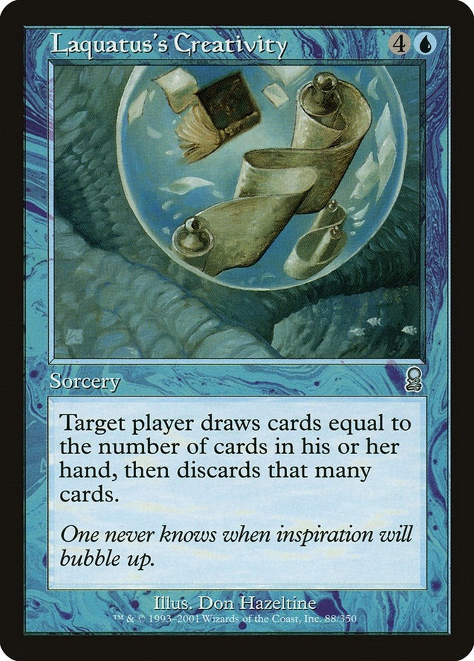 Image for Laquatus's Creativity (88) [Odyssey] - Magic: The Gathering
