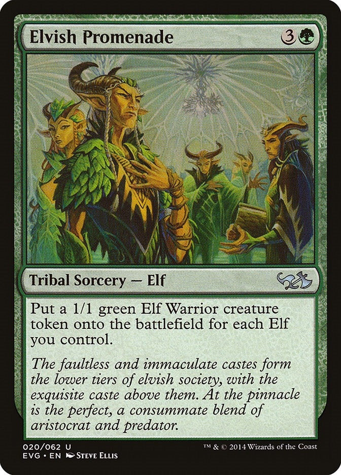 Image for Elvish Promenade (20) [Anthology] - Magic: The Gathering