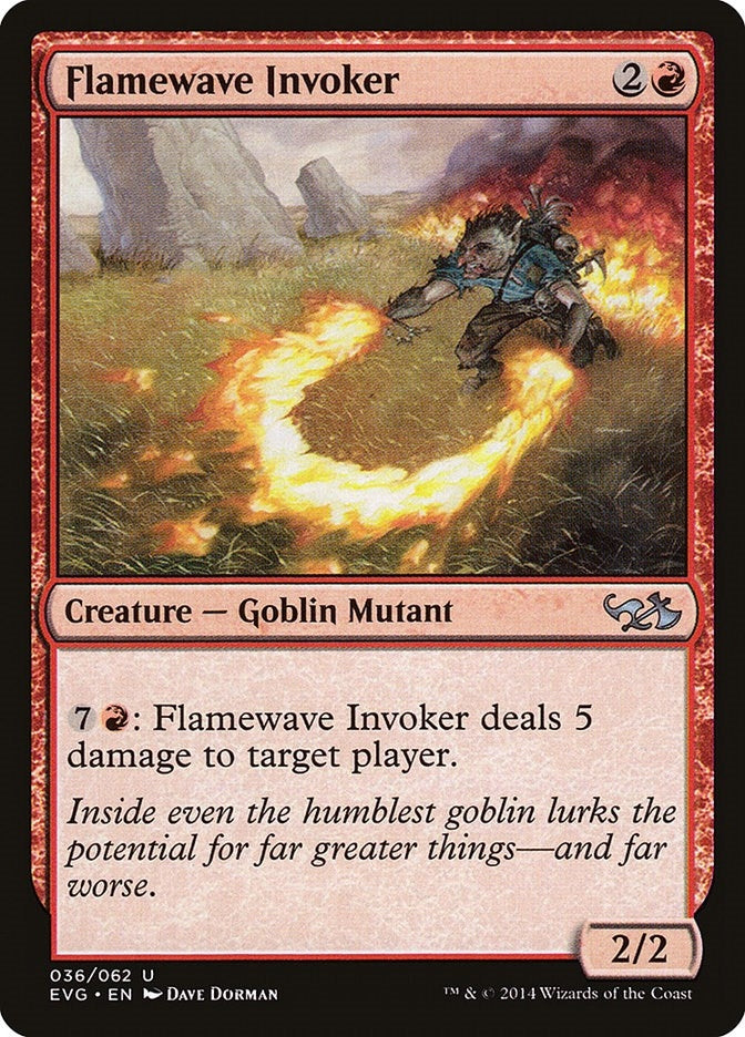 Image for Flamewave Invoker (EVG) (36) [Anthology] - Magic: The Gathering