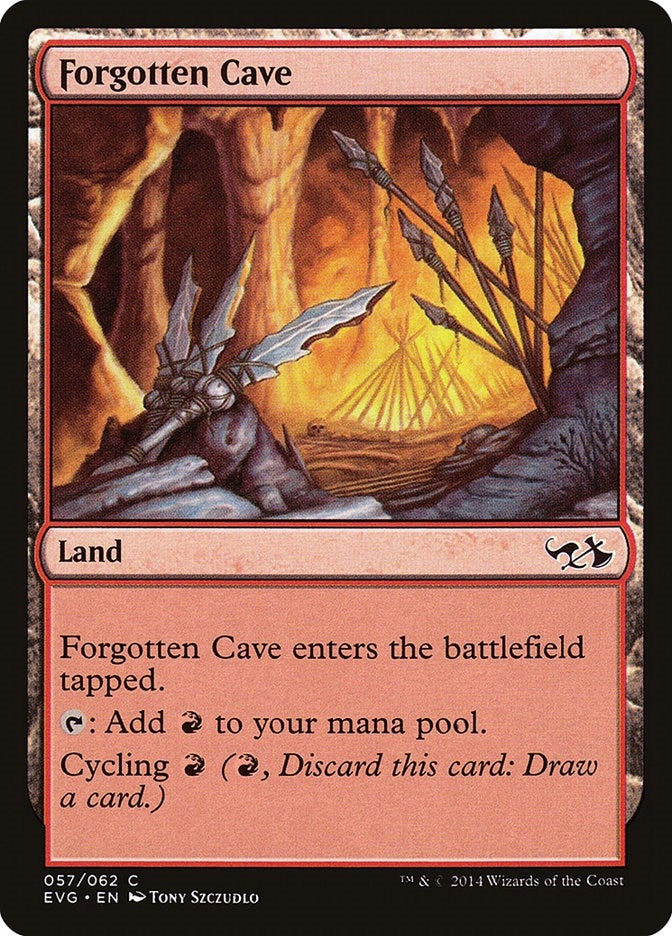 Image for Forgotten Cave (57) [Anthology] - Magic: The Gathering