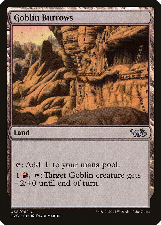 Image for Goblin Burrows (58) [Anthology] - Magic: The Gathering