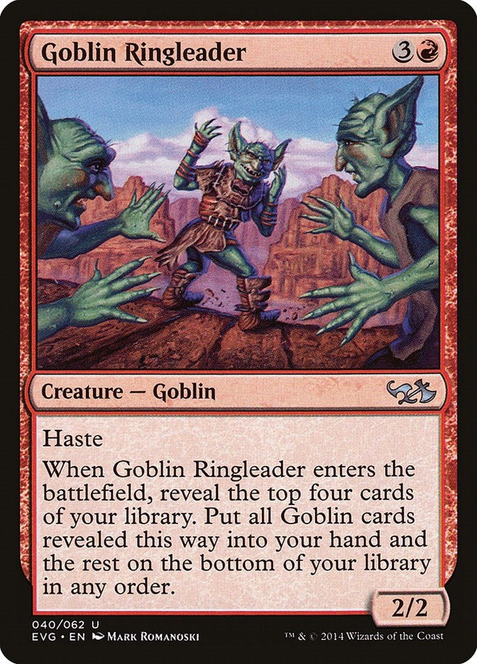 Image for Goblin Ringleader (40) [Anthology] - Magic: The Gathering