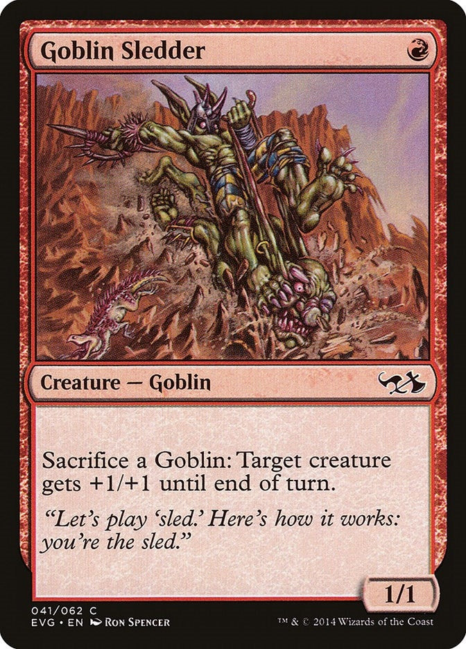 Image for Goblin Sledder (41) [Anthology] - Magic: The Gathering