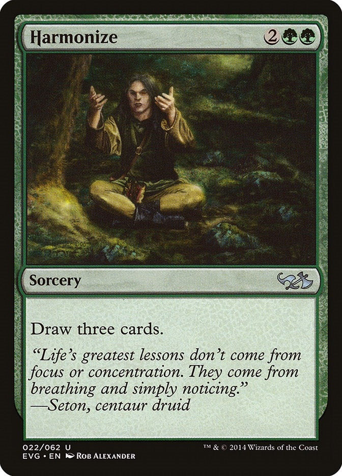 Image for Harmonize (EVG) (22) [Anthology] - Magic: The Gathering