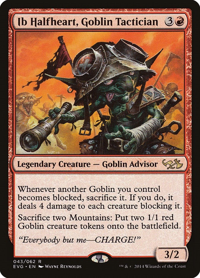 Image for Ib Halfheart, Goblin Tactician (43) [Anthology] - Magic: The Gathering