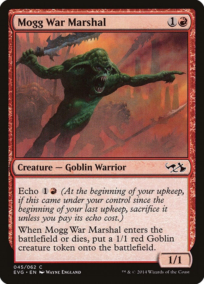 Image for Mogg War Marshal (45) [Anthology] - Magic: The Gathering