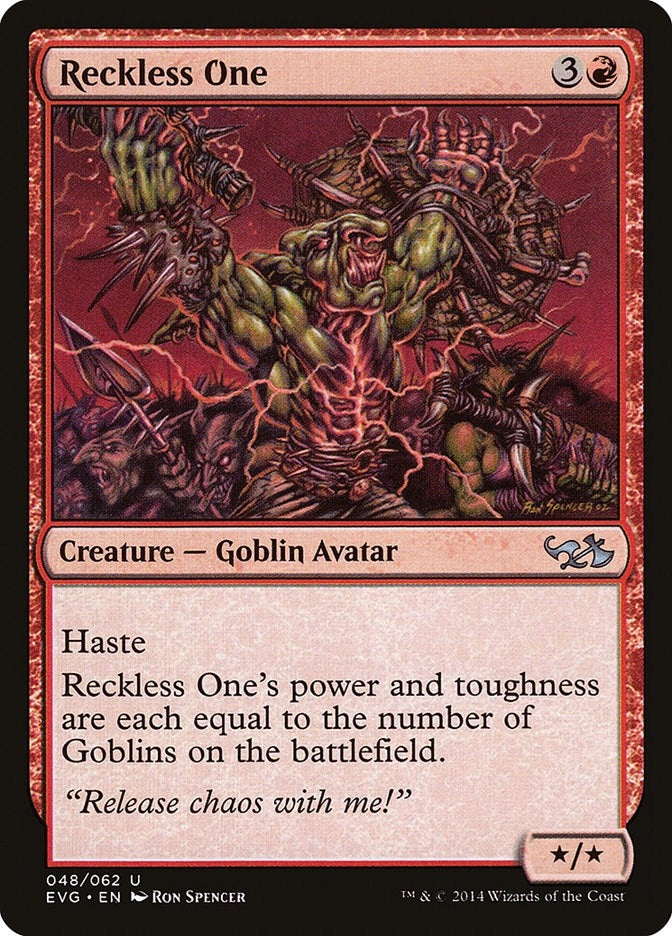 Image for Reckless One (48) [Anthology] - Magic: The Gathering