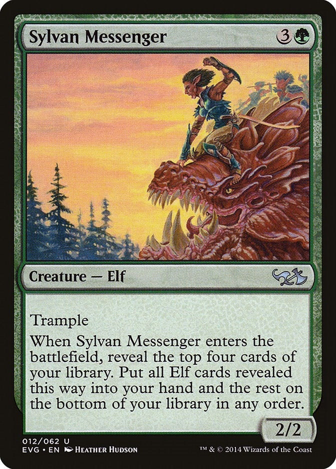 Image for Sylvan Messenger (12) [Anthology] - Magic: The Gathering