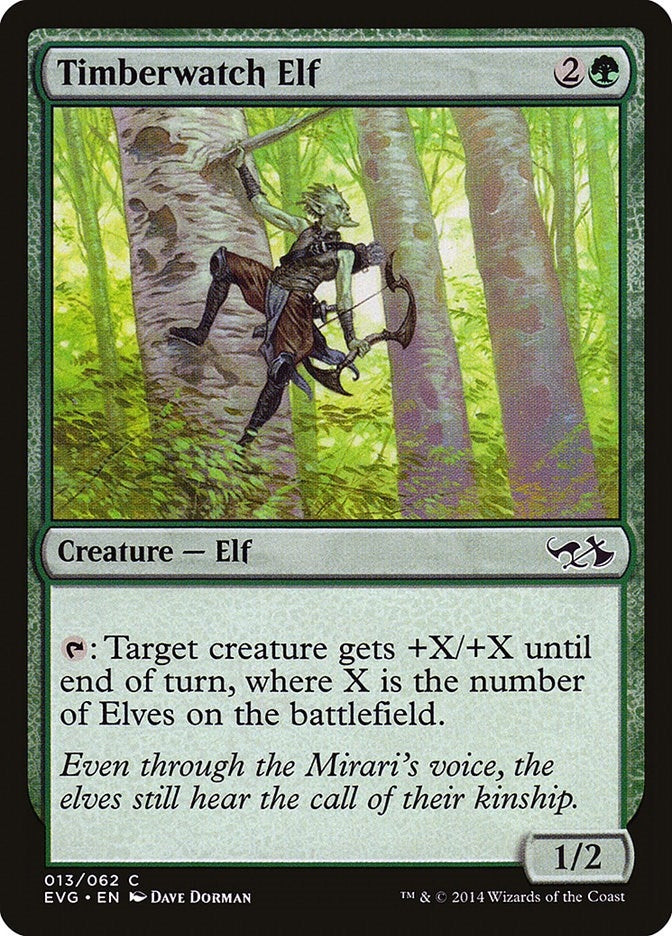 Image for Timberwatch Elf (13) [Anthology] - Magic: The Gathering