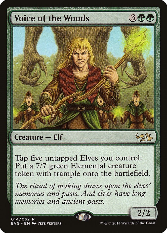 Image for Voice of the Woods (14) [Anthology] - Magic: The Gathering