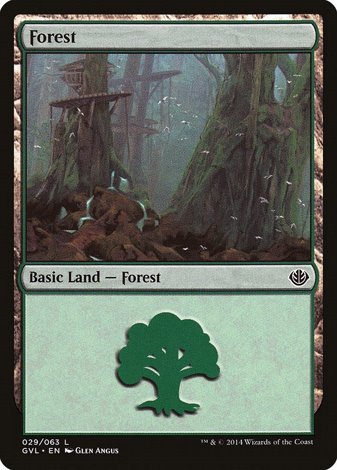 Image for Forest (029) (GVL) (29) [Anthology] - Magic: The Gathering