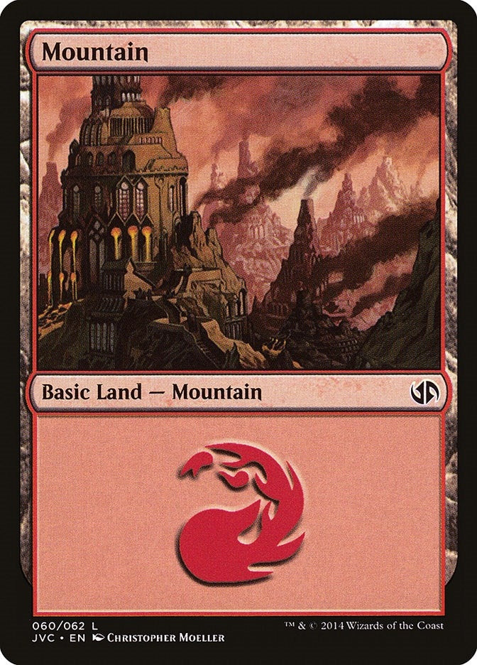 Image for Mountain (060) (JVC) (60) [Anthology] - Magic: The Gathering