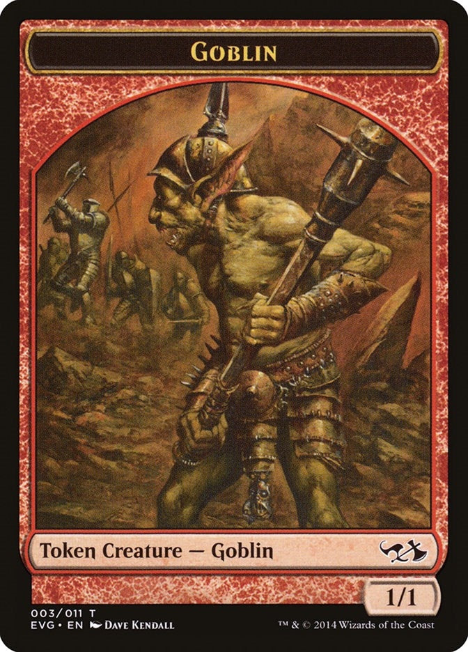 Image for Goblin Token (EVG) (3) [Anthology] - Magic: The Gathering