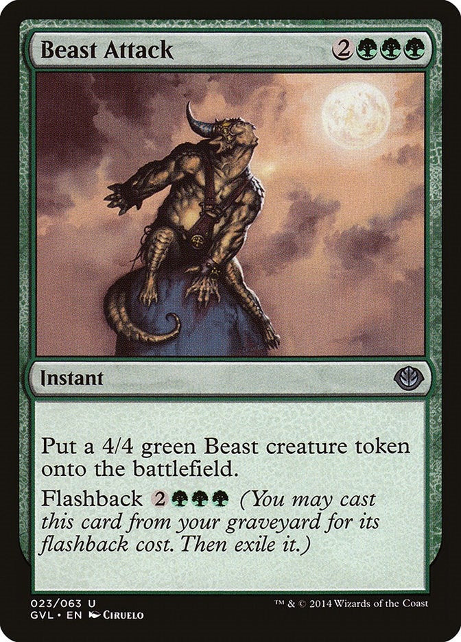 Image for Beast Attack (23) [Anthology] - Magic: The Gathering