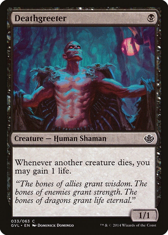 Image for Deathgreeter (33) [Anthology] - Magic: The Gathering
