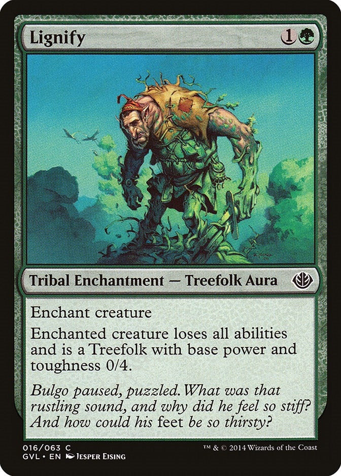 Image for Lignify (16) [Anthology] - Magic: The Gathering