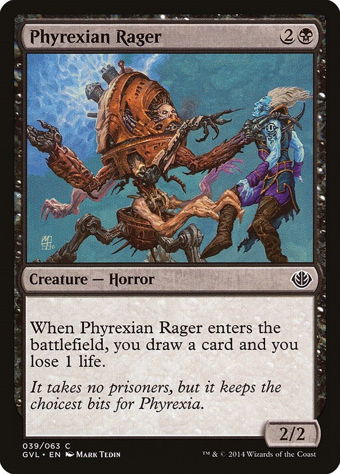 Image for Phyrexian Rager (39) [Anthology] - Magic: The Gathering