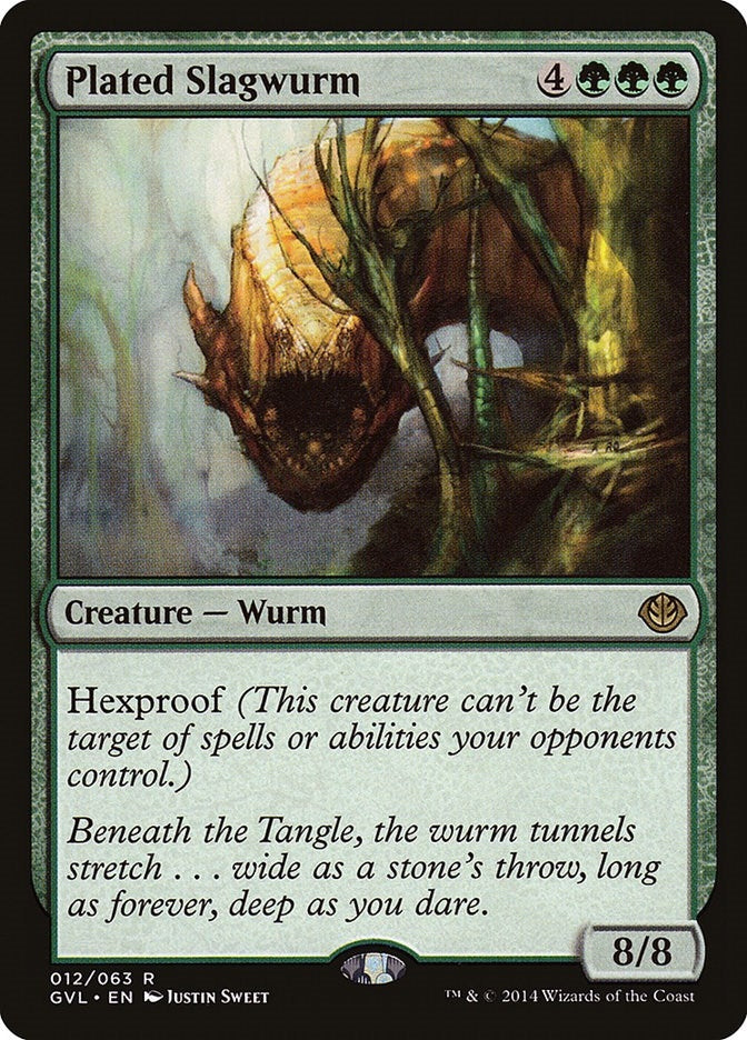 Image for Plated Slagwurm (12) [Anthology] - Magic: The Gathering