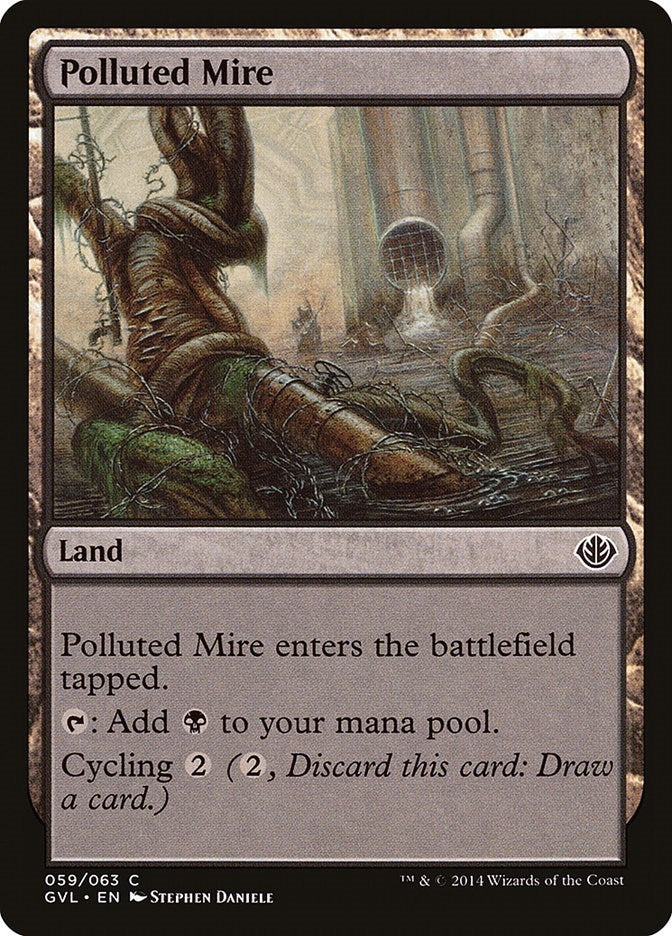 Image for Polluted Mire (59) [Anthology] - Magic: The Gathering