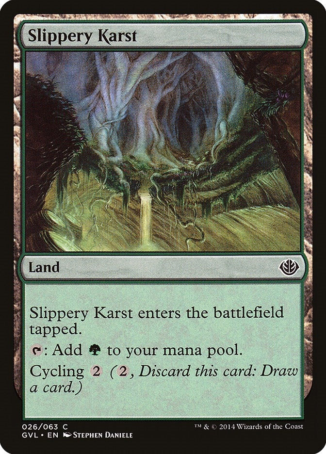 Image for Slippery Karst (26) [Anthology] - Magic: The Gathering
