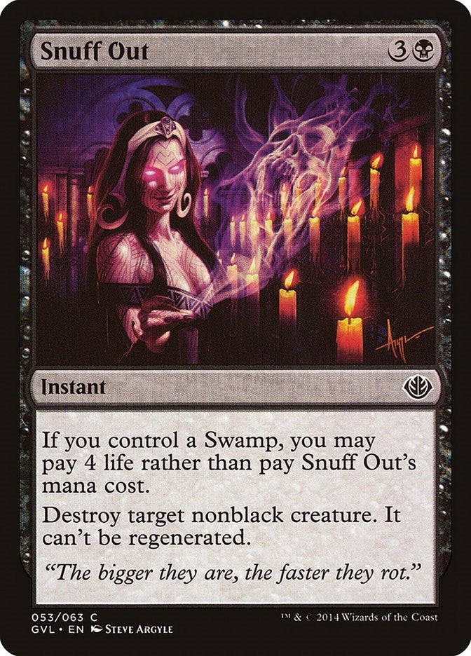 Image for Snuff Out (53) [Anthology] - Magic: The Gathering