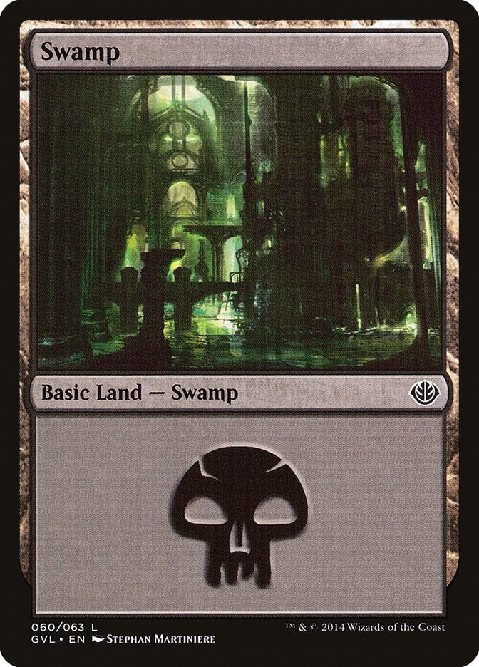 Image for Swamp (060) (GVL) (60) [Anthology] - Magic: The Gathering