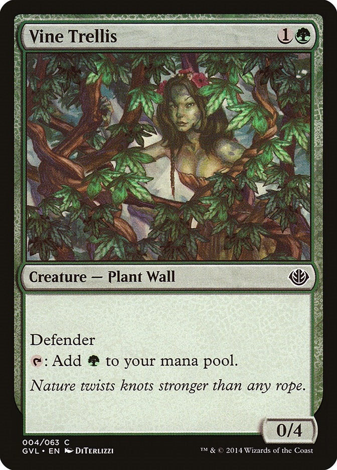Image for Vine Trellis (4) [Anthology] - Magic: The Gathering