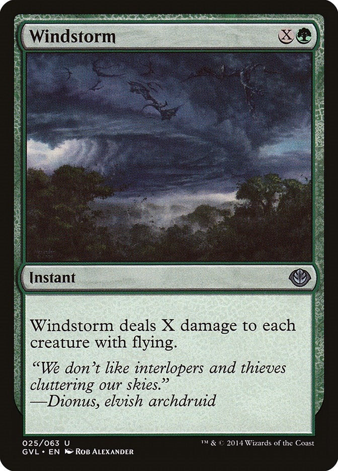 Image for Windstorm (25) [Anthology] - Magic: The Gathering