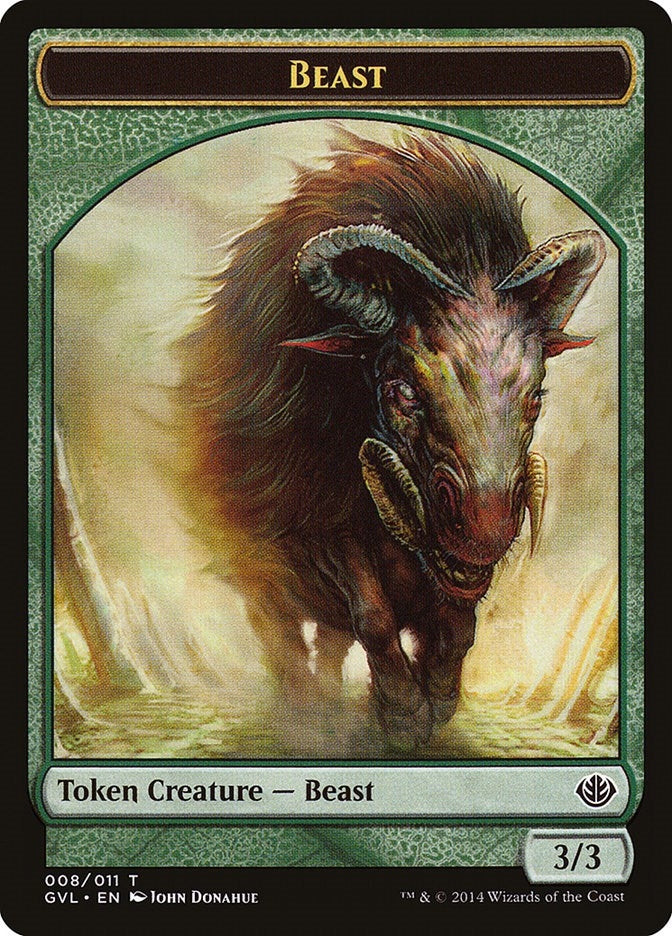 Image for Beast Token (008) (8) [Anthology] - Magic: The Gathering