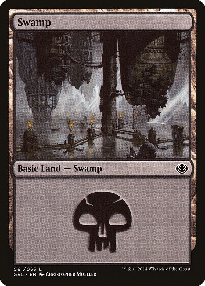 Image for Swamp (061) (GVL) (61) [Anthology] - Magic: The Gathering